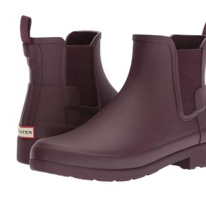 Chelsea Refined Chelsea Rain Boot oxblood